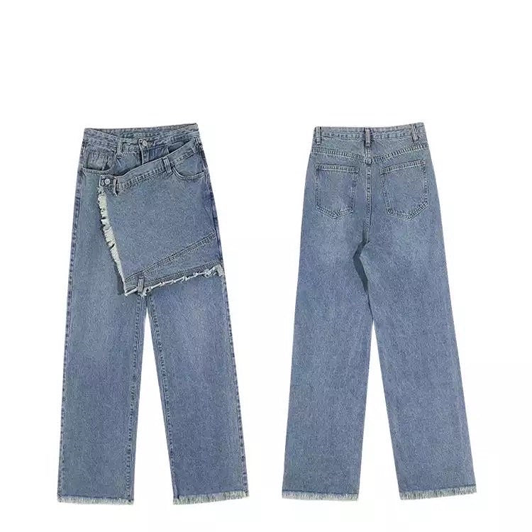 Two-Piece Style Jeans