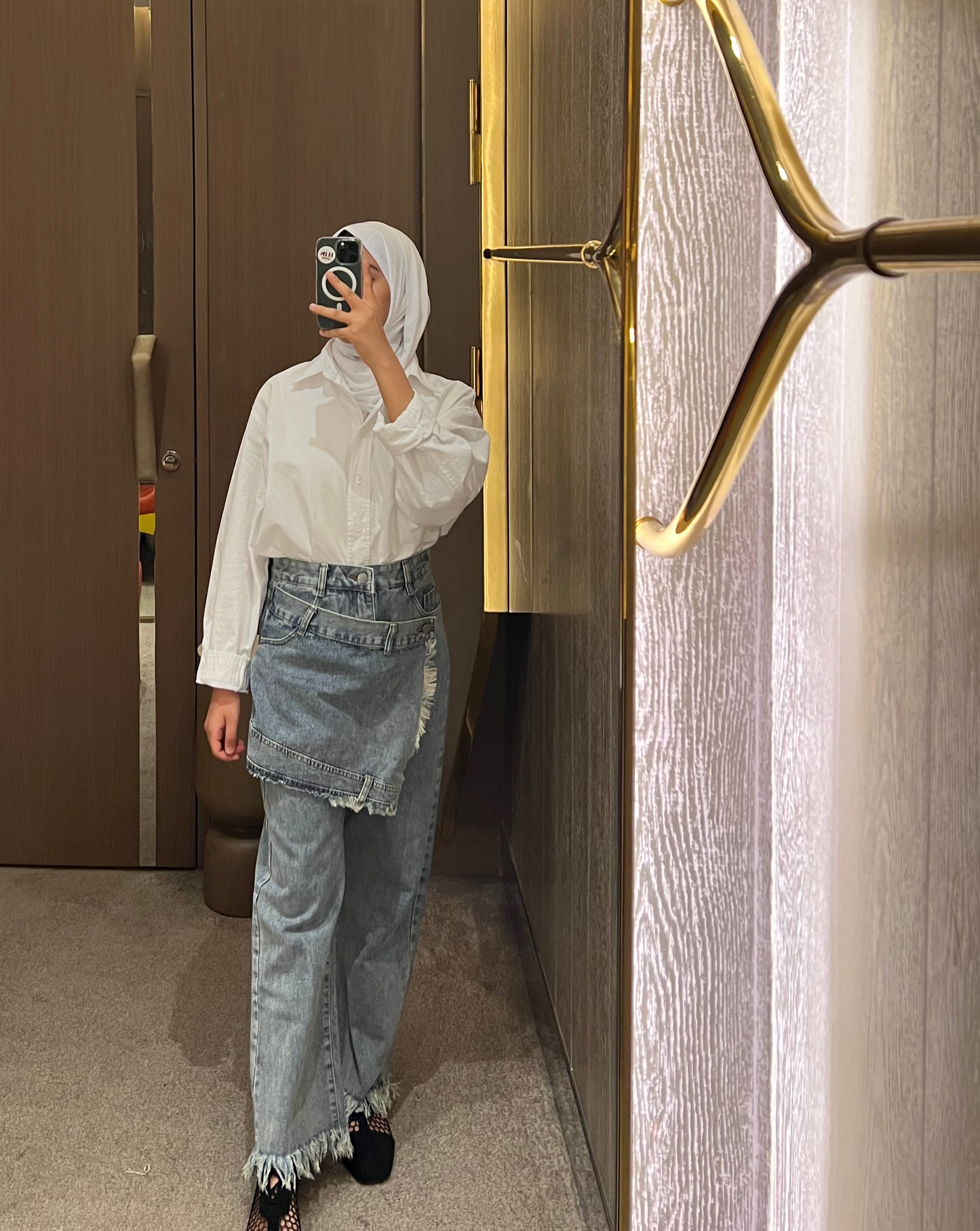 Two-Piece Style Jeans